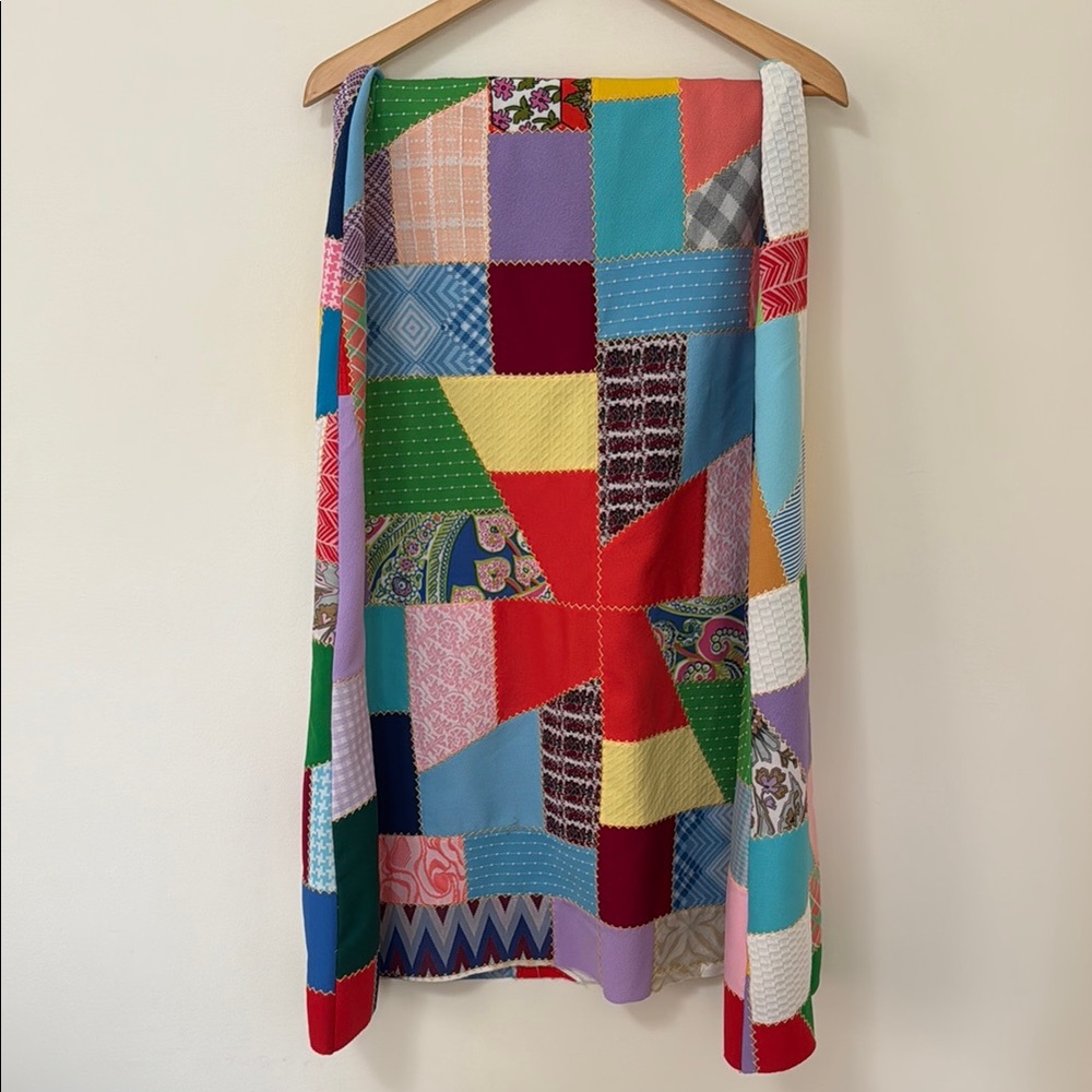Colorful Patchwork Skirt